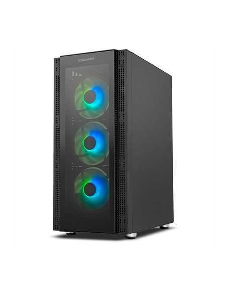 Caja ordenador gaming nox hummer horus atx 1 x usb 3.0 2 x usb 2.0 4 x 120mm argb