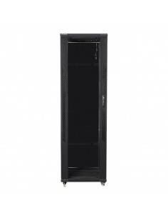 Armario lanberg rack 19 pulgadas 42u 600x600 flat pack black negro