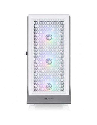 Caja ordenador gaming thermaltake ceres 500 tg blanco atx 2 x usb 3.0 1 x usb tipo c 4 x 140mm argb