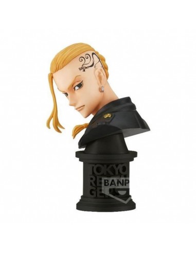 Figura banpresto tokyo revengers faceculptures ken ryuguji pulgadasdraken pulgadas ver.a 11cm