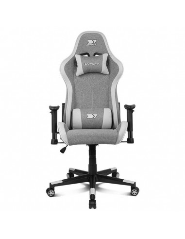Silla gaming drift dr90 pro gris - blanca