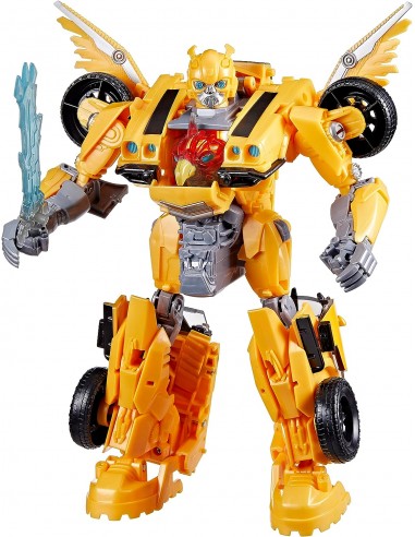 Figura hasbro transformers: el despertar de las bestias - bumblebee modo bestia