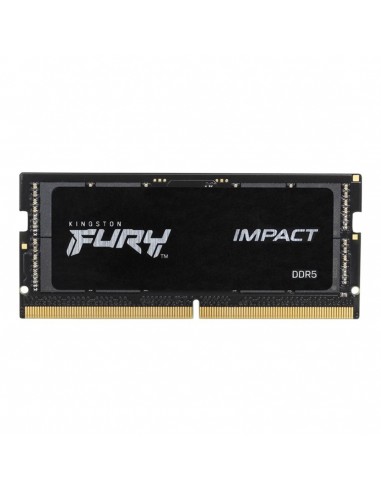 Memoria ram ddr5 32gb kingston - sodimm - 5600mhz - pc5 44800 - fury impact - cl40 - 1.1v