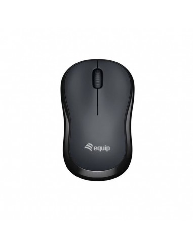 Mouse raton equip comfort wireless inalambrico - 1200dpi - negro