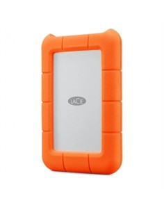 Rugged usb - c disco duro externo 2 tb naranja - plata