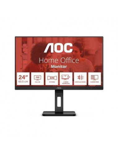 Monitor led 24 aoc 24e3qaf negro