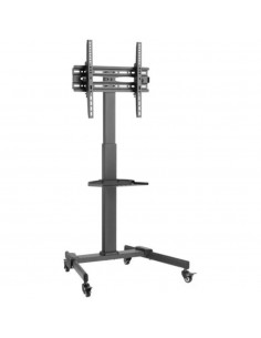Soporte suelo con ruedas tv equip vesa hasta 55 pulgadas 400x400 max 35kg