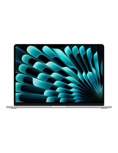 Portatil apple macbook air 15 silver chip m3 8c 24gb ssd 512gb 15.3 pulgadas