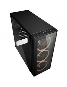 Caja sharkoon tg4 rgb atx 2xusb3.0 sin fuente