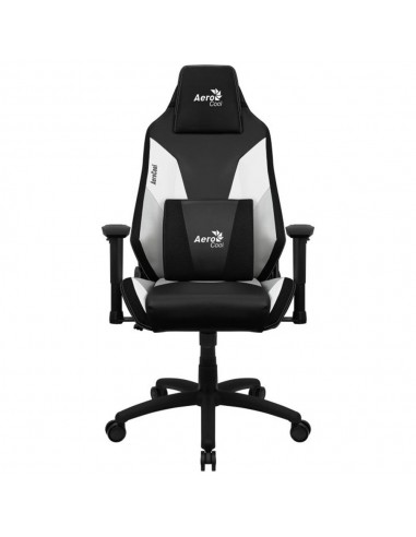 Silla gaming aerocool admiral negra - blanca