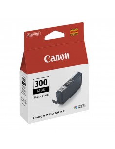 Cartucho canon pfi - 300 mbk negro mate