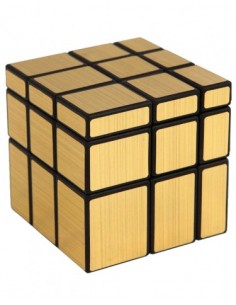 Cubo de rubik qiyi mirror 3x3 oro