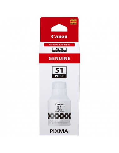 Cartucho tinta canon negro gi - 51pgbk 135ml pixma 6000 paginas