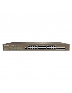 Switch ip - com g5328p - 24 - 410w 24 puertos poe gestionable