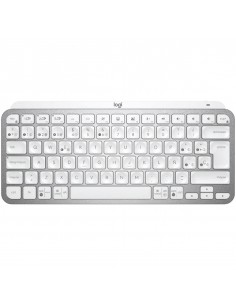 Teclado logitech mx keys gris palido wireless inalambrico qwerty espaÃ±ol
