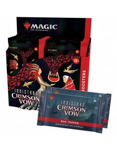 Juego de cartas wizards of the coast collector booster display (12 mazos) innistrad crimson vow cartas magic inglÃ©s