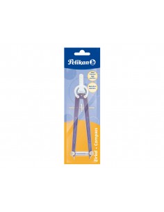 Compas pelikan micrometrico con rueda de precision en blister