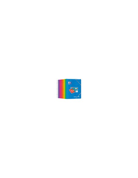 Libreta escolar oxford easybook tapa plastico din a4+ 48 hojas horizontal colores surtidos
