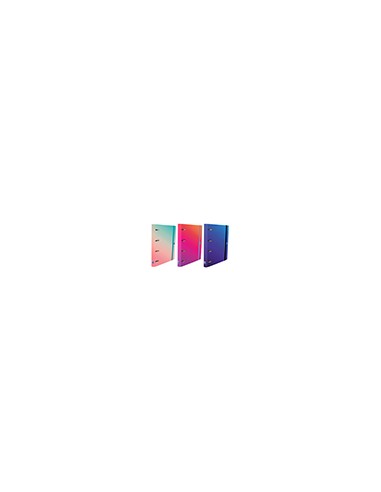 Carpeta 4 anillas oxford europeanbinder gradient tapa extradura din a4 + recambio 120 hojas horizontal
