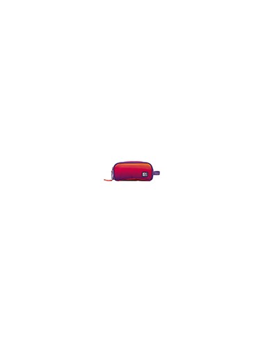 Estuche portatodo oxford kangoo gradient sunset tres cremalleras 80x100x220 mm