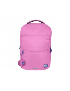 Mochila oxford b-ready impermeable color rosa 30x300x420 mm