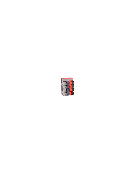 Bolso portatodo apli silicona rectangular 75x185x55 mm expositor de 16 unidades colores surtidos