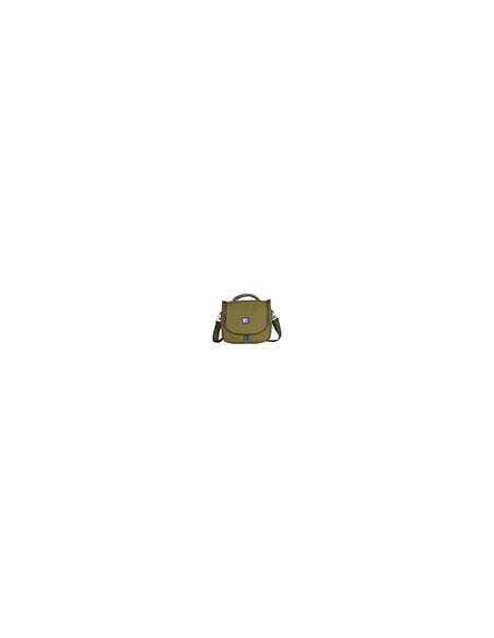 Bolsa isotermica oxford b-foodie rpet color verde militar 220x250x160 mm