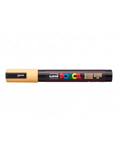 Rotulador uni posca pc-5m marcador de pintura punta conica 1,8-2,5 mm albaricoque