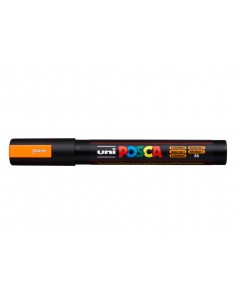 Rotulador uni posca pc-5m marcador de pintura punta conica 1,8-2,5 mm naranja fluor