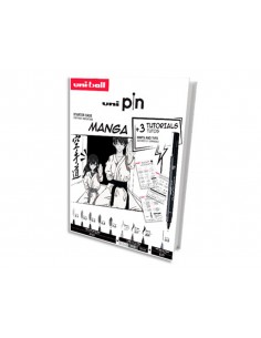 Set iniciacion rotuladores uniball pin manga starter n 1 blister de 8 unidades