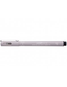 Rotulador uniball pin br-200 punta de pincel fino gris claro