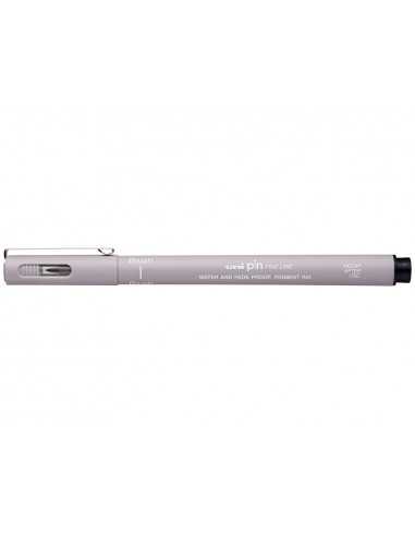 Rotulador uniball pin br-200 punta de pincel fino gris claro