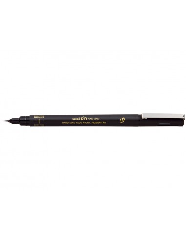 Rotulador uniball pin 500ef punta pincel flexible color negro