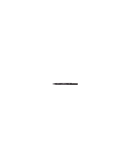 Rotulador uniball pin calibrado punta biselada 2 mm color negro