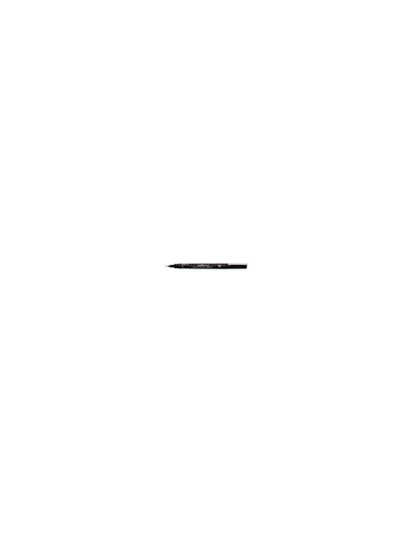 Rotulador uniball pin calibrado punta biselada 1 mm color negro
