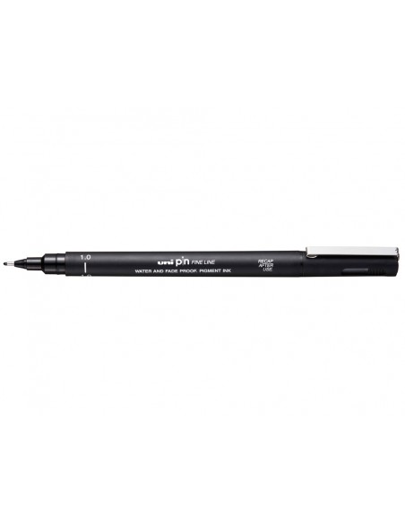 Rotulador uniball pin calibrado micrometrico 1 mm color negro