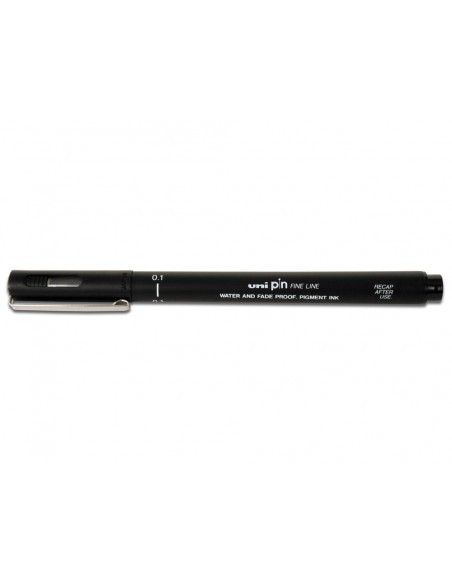 Rotulador uniball pin calibrado micrometrico 0,8 mm color negro