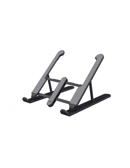 Soporte elevador trust primo para portatil 16/' ajustable 6 alturas color negro