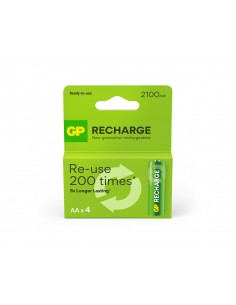 Pila gp recargable aa 2100 mah blister de 4 unidades