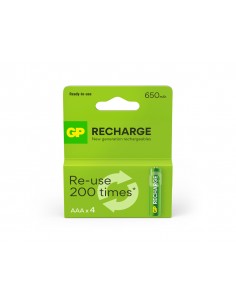 Pila gp recargable aaa 800 mah blister de 4 unidades