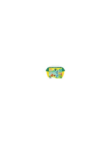 Juego jovi play&fun plastilina cofre jurassic