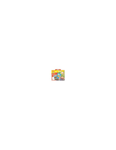 Juego jovi play&fun pinta con arena de colores vehiculos