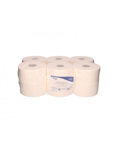 Papel higienico bunzl greensource celulosa virgen 2 capas bobina 150 mt para dispensador ref. 39939