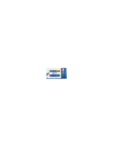 Rotulador giotto turbo pro acuarelable doble punta estuche de 15 unidades colores surtidos