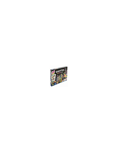 Set creativo giotto art lab fluo mania 21 piezas