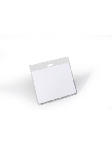 Identificador durable pvc con perforacion para clip 60x90 mm