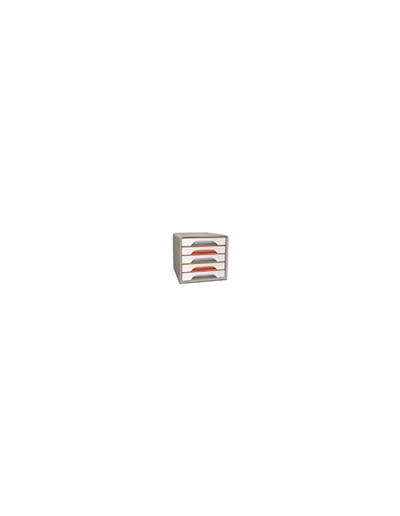 Fichero cajones de sobremesa cep terra nova 5 cajones smoove colores surtidos 360x288x271 mm