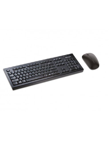 Set teclado y raton kensington km270 eq ecologico inalambrico color negro