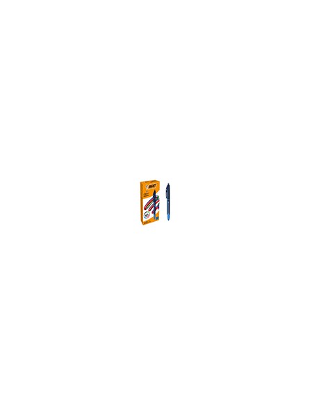 Boligrafo bic cuatro colores smooth drop color azul