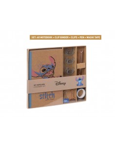 Set de papeleria stitch ukelele